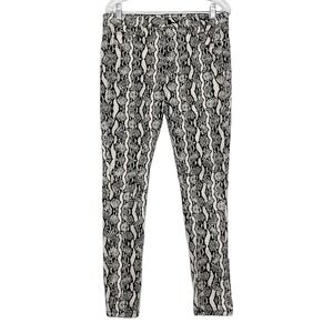 Wild Fable Size 12 Snake Skin Print High Rise Skinny Stretch Pants, EUC